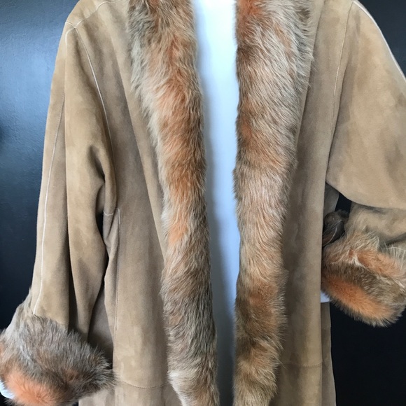 Fendi Vegan Suede Swing Coat - Picture 7 of 10